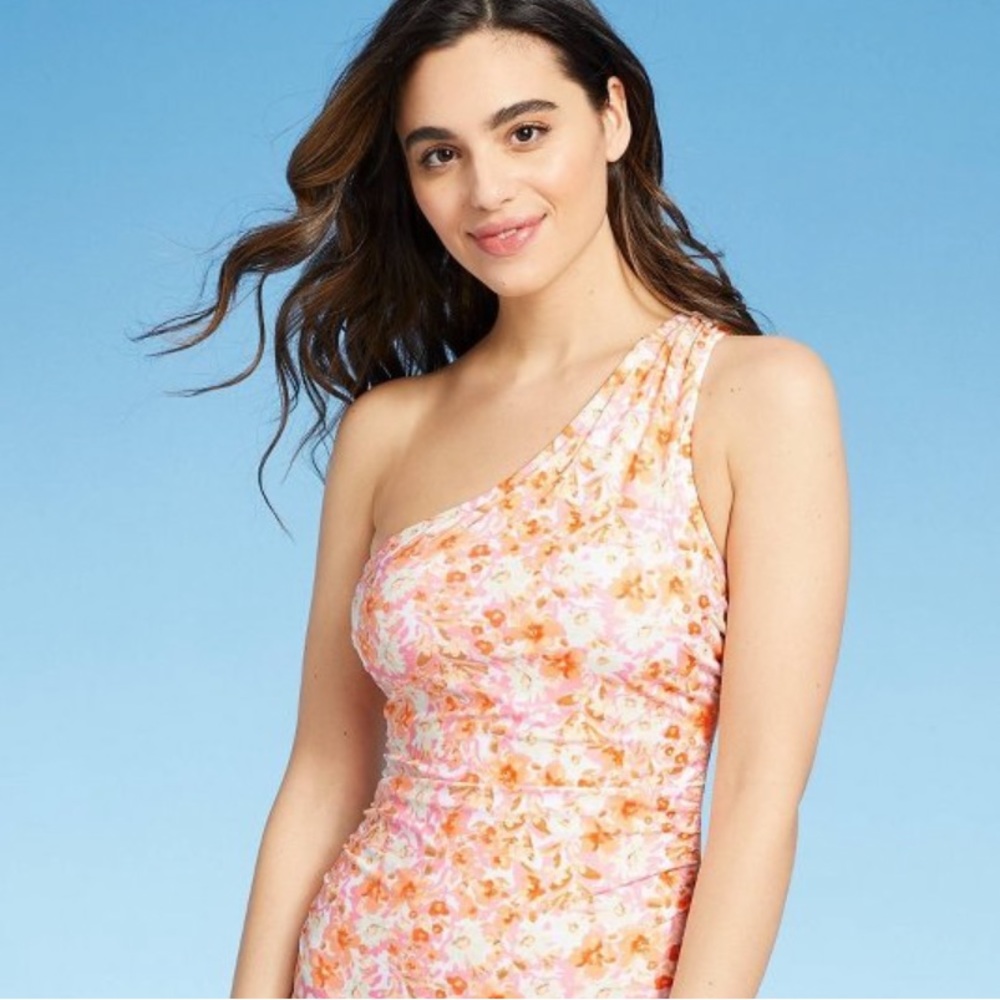 SOLD - One Piece Floral Swimsuit